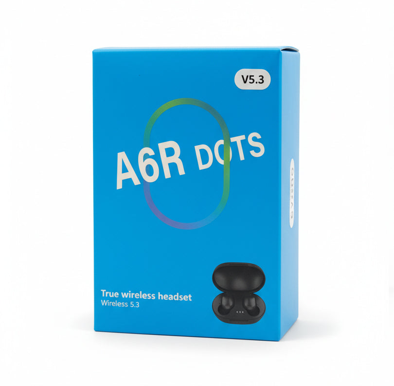 Auriculares Inalámbricos A6R DOTS True Wireless Bluetooth 5.3