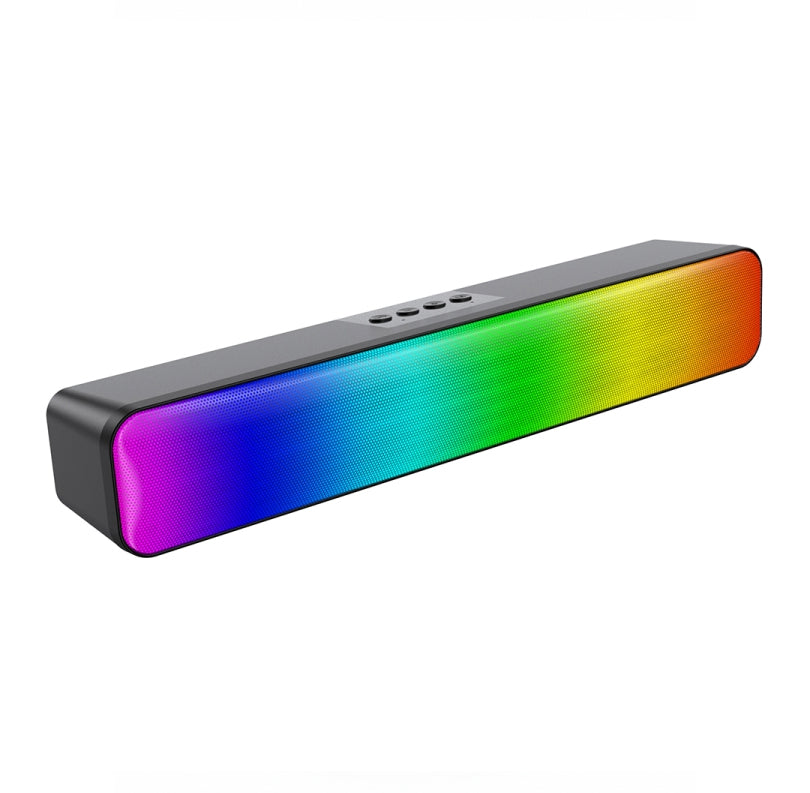Parlante Bluetooth Portátil BT-2201 con Luces RGB – Doble Parlante 2”