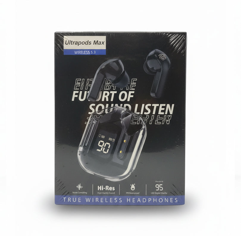 Auriculares Inalámbricos Ultrapods Max – True Wireless Bluetooth 5.3 con Display LED